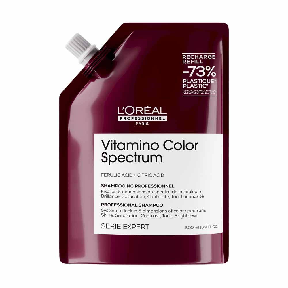 L'Oréal Professionnel Vitamino Color Spectrum Champú protector Eco-Recharge para cabellos coloreados 500 ml