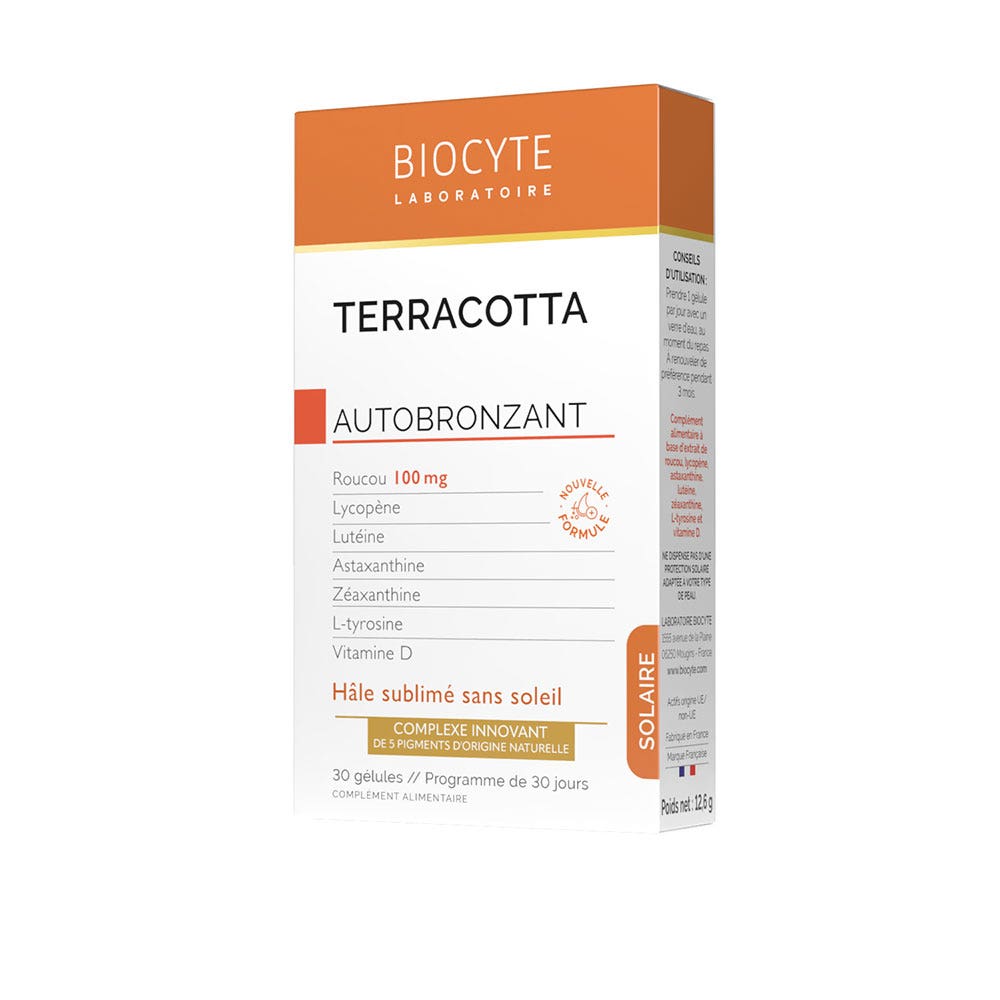 Biocyte Autobronceador terracota 30 cápsulas