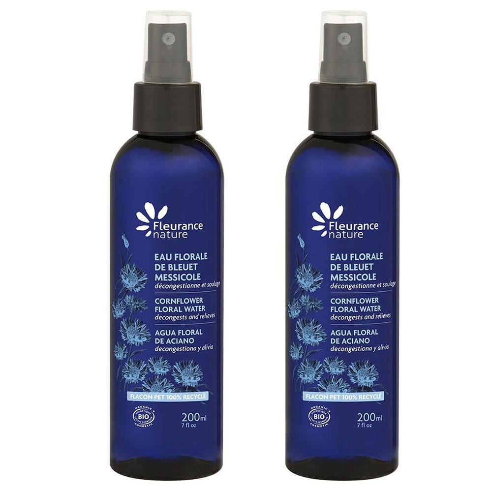 Fleurance Nature Aguas Florales Acianas 2x200ml