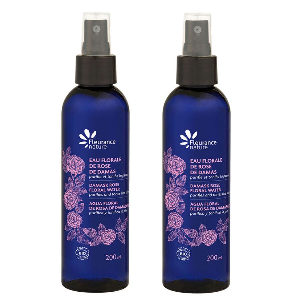 Fleurance Nature Aguas Florales de Rosa 2x 200ml