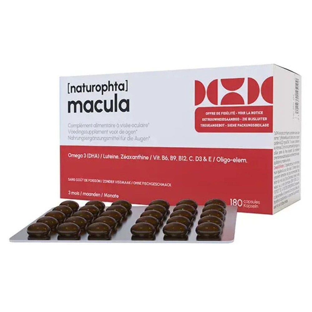 Dulcis Health Science Macula NaturOphta 180 cápsulas