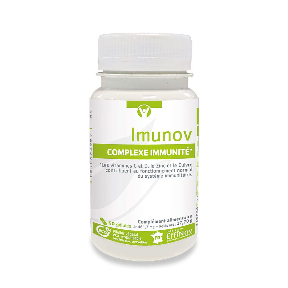 Effinov Nutrition Imunov Defensas 60 cápsulas