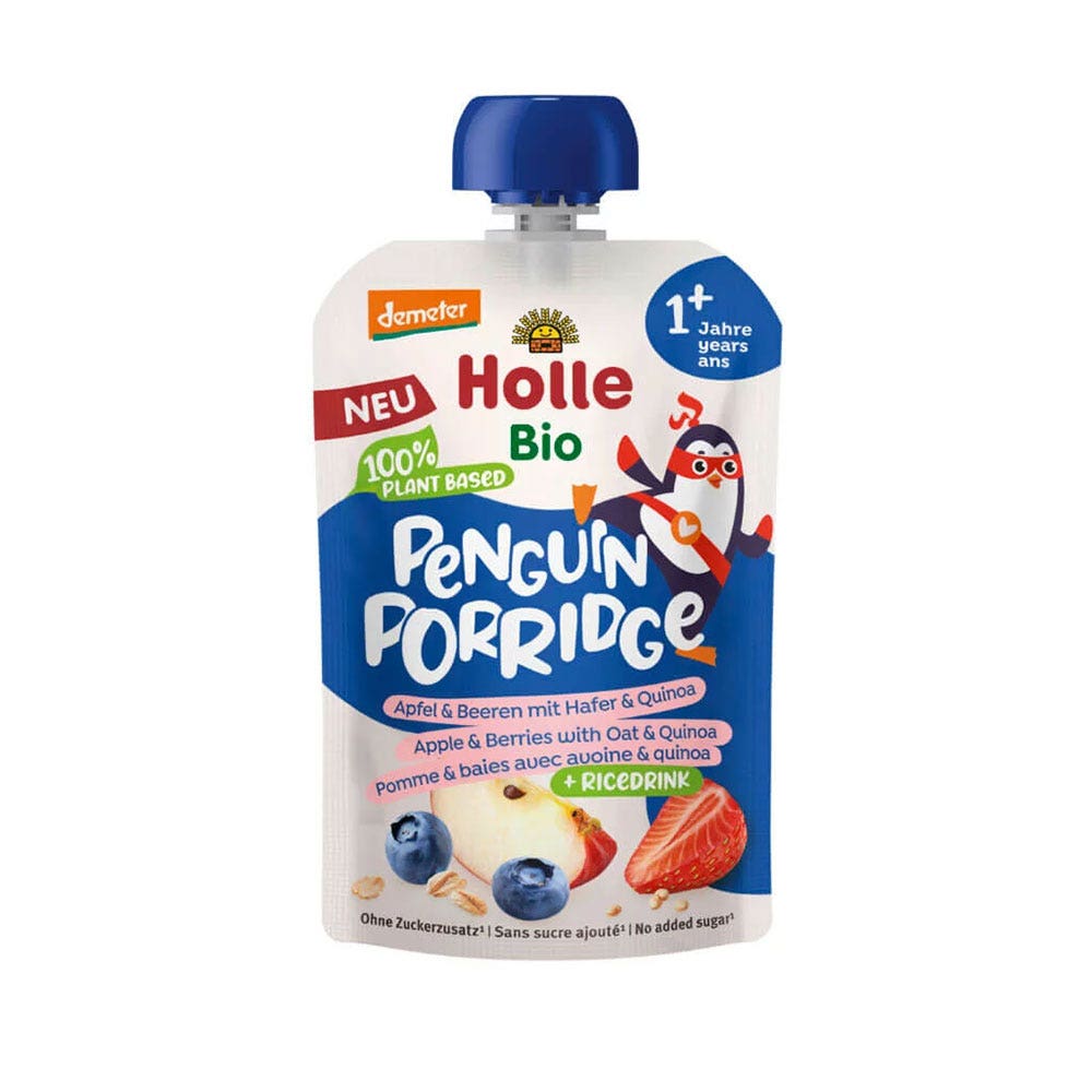 Holle Pural Porridge en bolsa bio con avena y quinoa a partir de 1 año 110 g