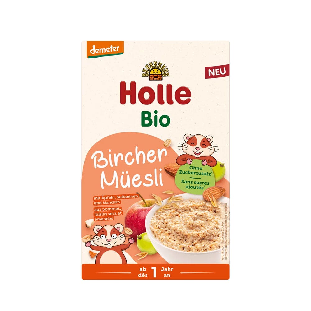 Holle Pural Muesli ecológico de cereales integrales a partir de 1 año 200 g