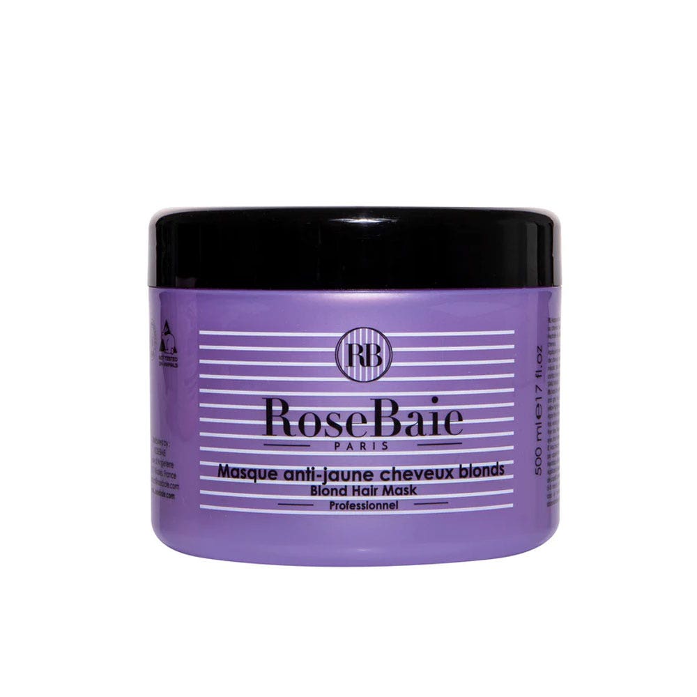 Rosebaie Rubia Masque Anti-Jaune Cheveux Blonds 500ml