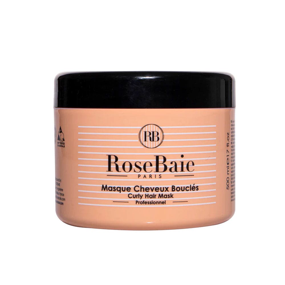 Rosebaie Rizado Mascarilla para cabello rizado con aceite de aguacate 500 ml