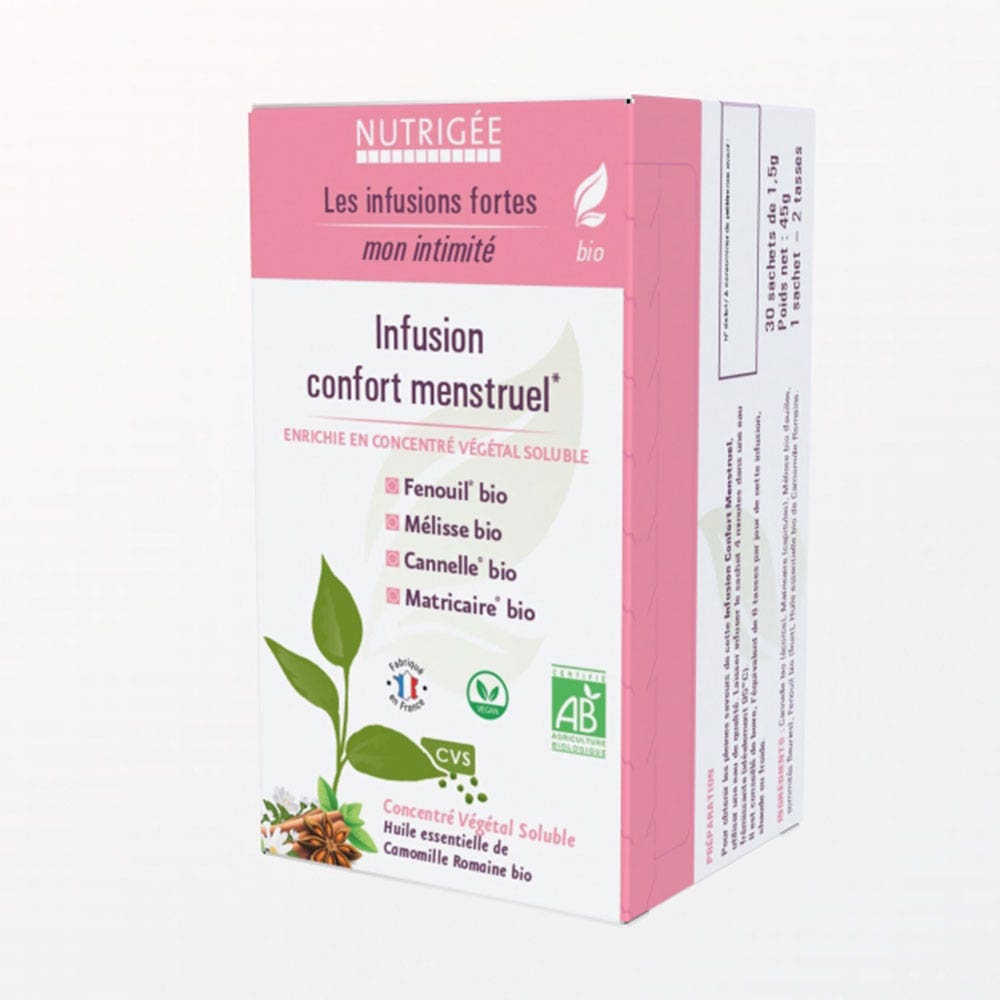 Nutrigée Infusión Confort Menstrual 30 sobres