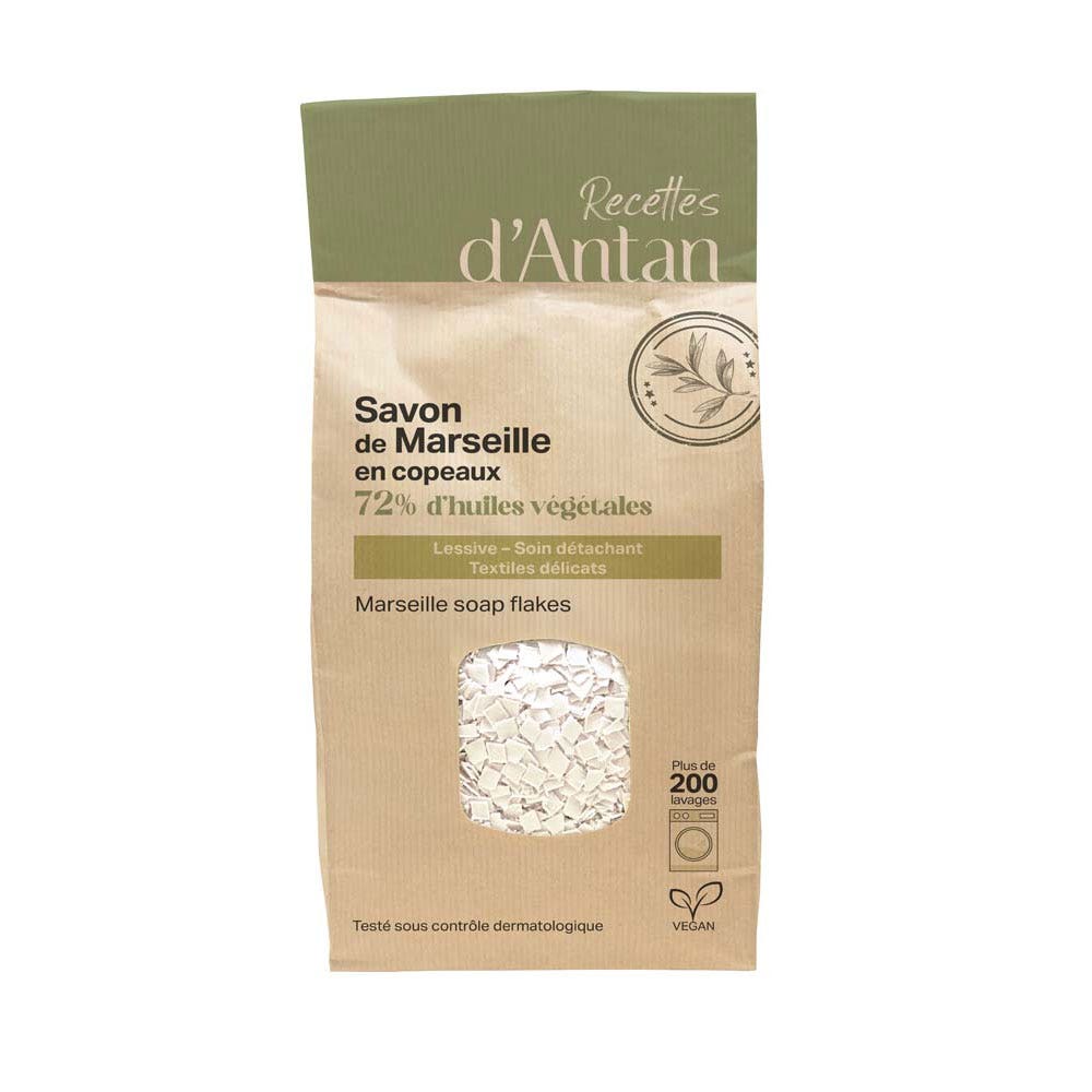 Recettes d'Antan Jabón de Marsella quitamanchas en copos 750 g