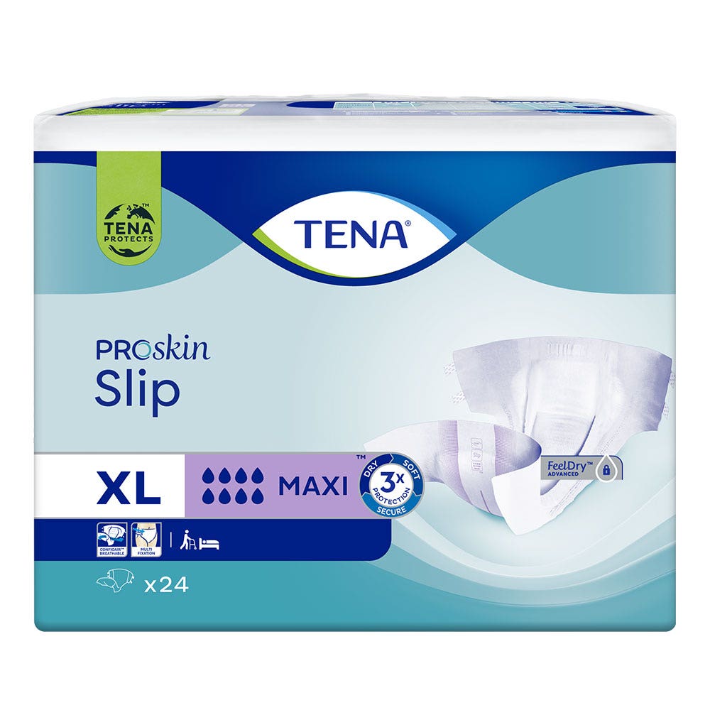 Tena Proskin Slip Maxi Absorbentes para incontinencia urinaria Talla XL x24
