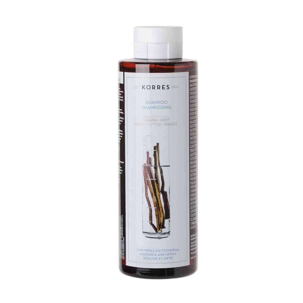Korres Champu Cabello Graso Regaliz Y Ortiga 250ml