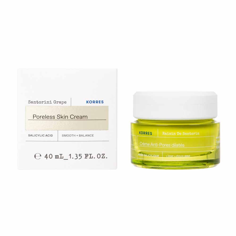Korres Uva de Santorini Crema antiporos dilatados 40 ml