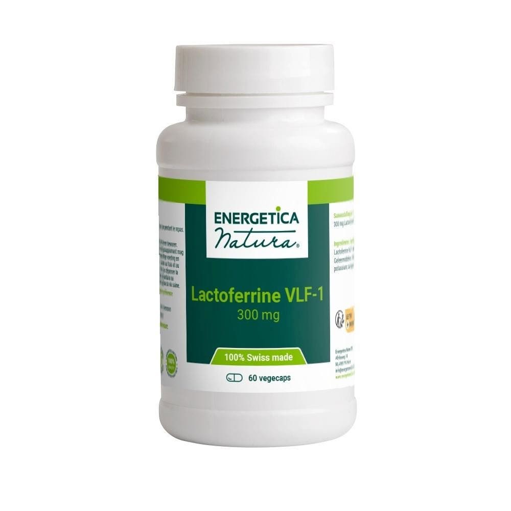 Energetica Natura Lactoferrina VLF-1 300 mg 60 cápsulas