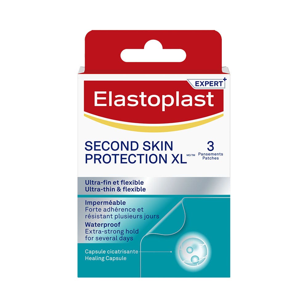 Elastoplast Apósitos Second Skin Protect XL 3 vendas