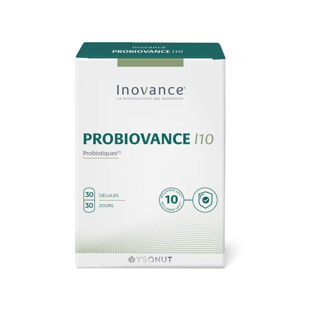Inovance Probiovance Flora intestinal plaintext i10 30 cápsulas
