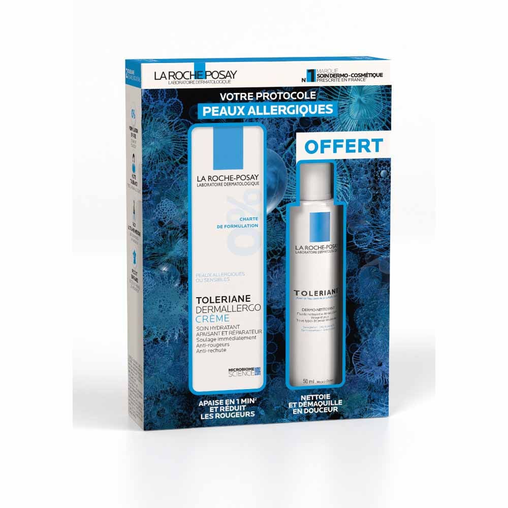La Roche-Posay Toleriane Dermallergo Crema 40ml + Dermo-Limpiador Gratis