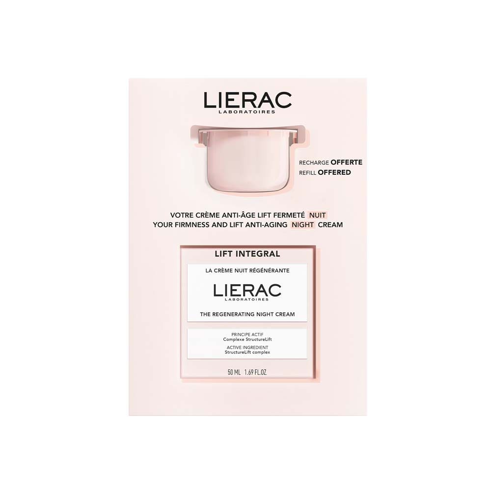 Lierac Lift Integral Pack noche regenerante + recarga gratis 100 ml
