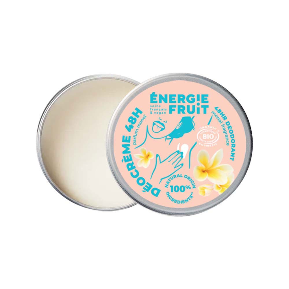 Energie Fruit Desodorante crema 48h Monoi bio 45 g