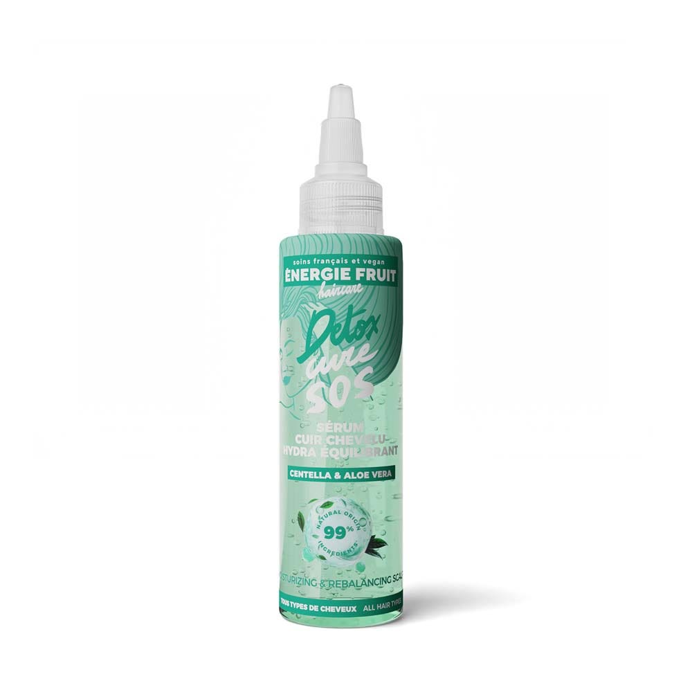 Energie Fruit Cura SOS sérum equilibrante hidratante para cuero cabelludo con centella y aloe vera 75 ml