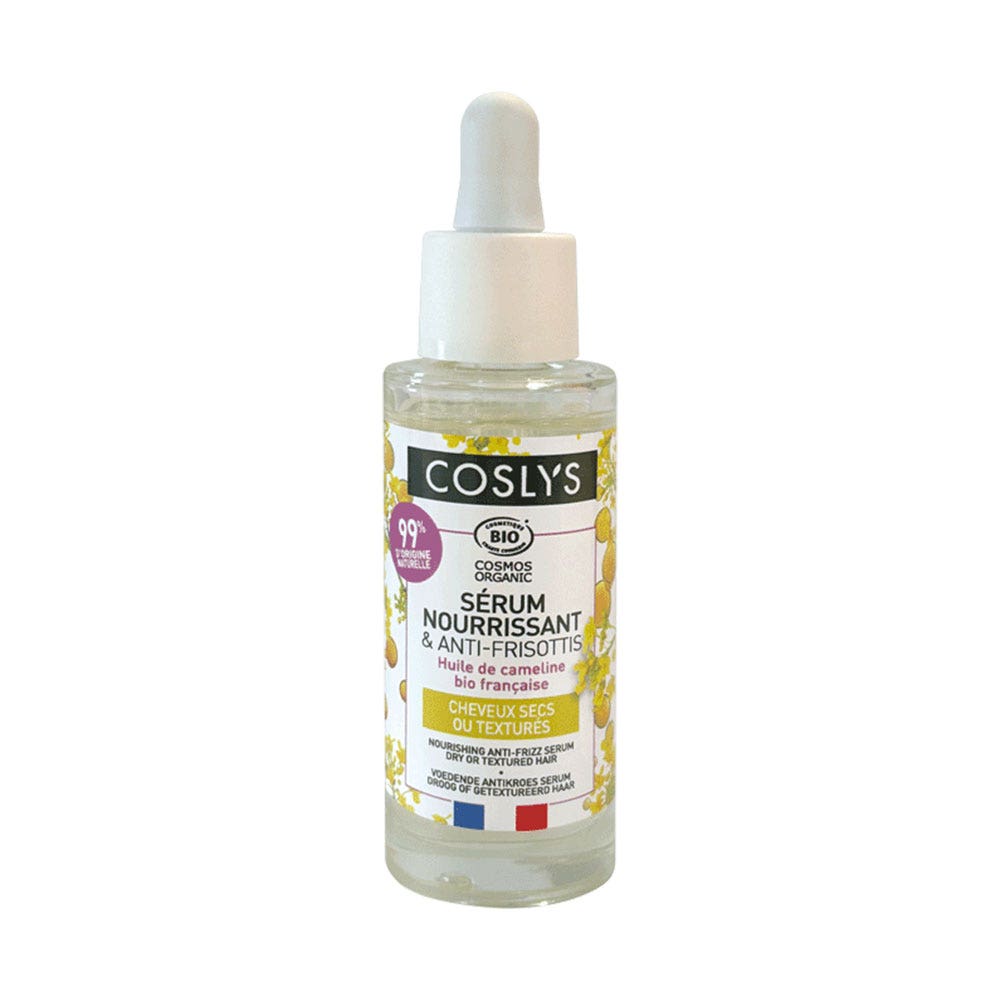 Coslys Cabello Suero nutritivo y antiencrespamiento cabello seco o rizado 30 ml