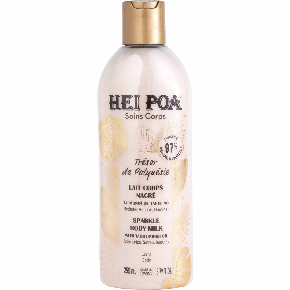 Hei Poa cuidado corporal Loción corporal nacarada Trésor de Polynésie 250 ml
