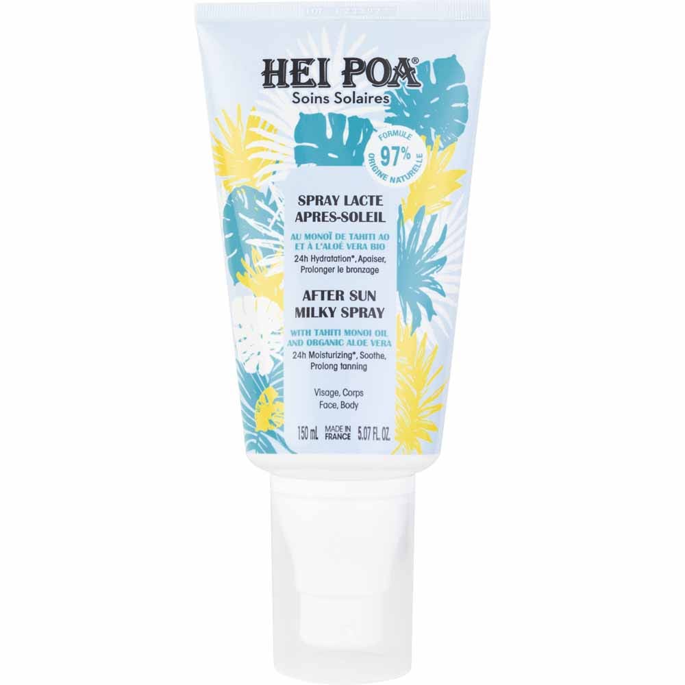 Hei Poa Solares Spray de leche para después del sol Perfume Monoi 150 ml