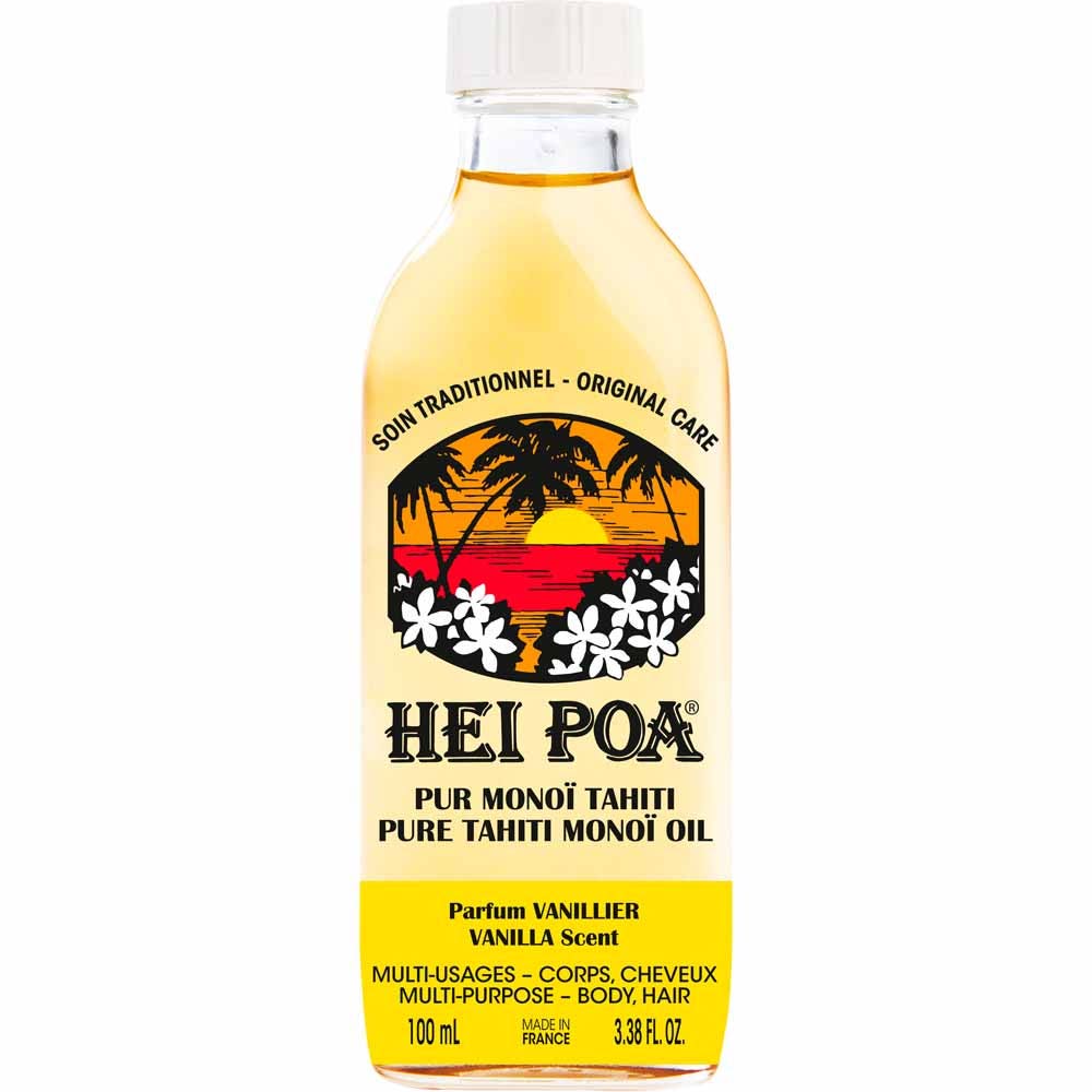 Hei Poa Pur Monoï Hydratant Perfume Vainilla 100ml
