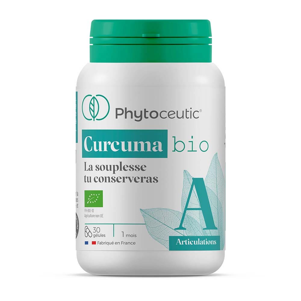 Phytoceutic Articulaciones Cúrcuma bio 30 cápsulas