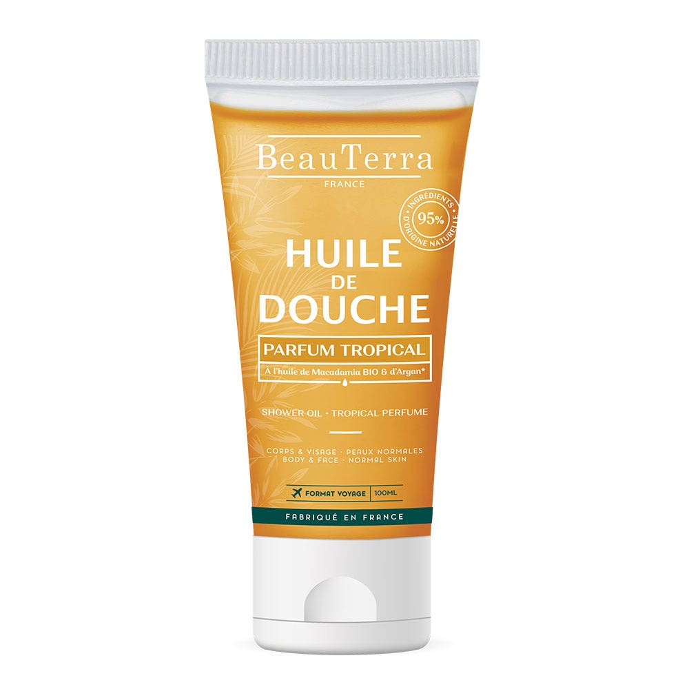 Beauterra Aceite de ducha Fragancia tropical 100 ml