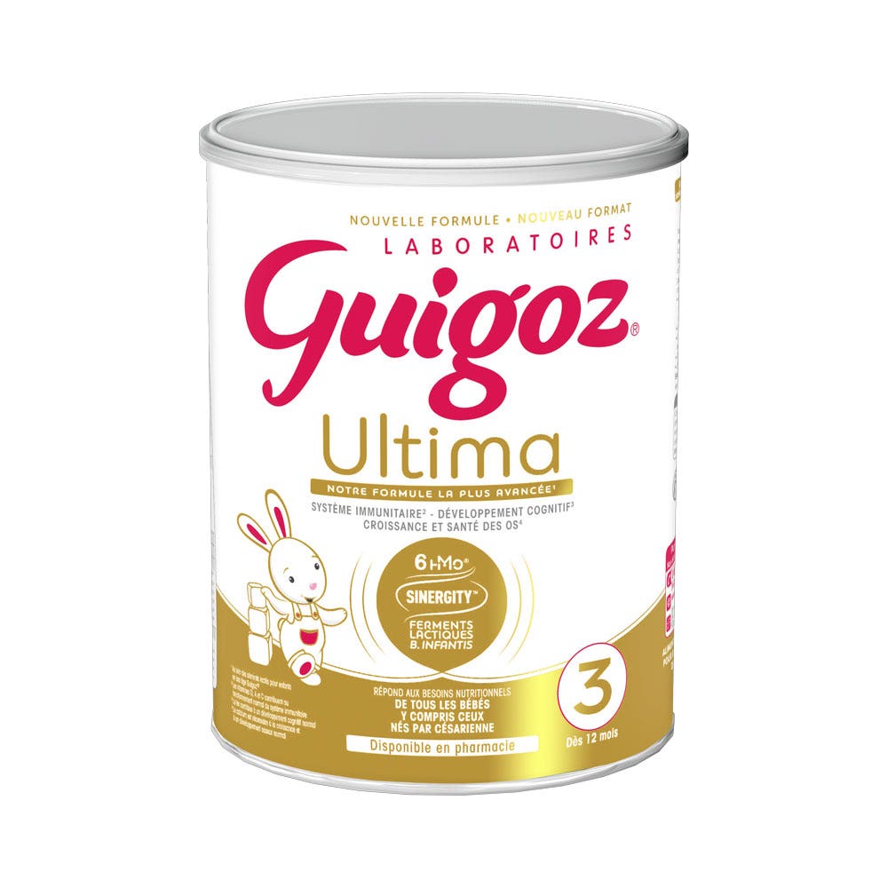 Guigoz Ultima Leche en polvo 3 a partir de 12 meses 780 g