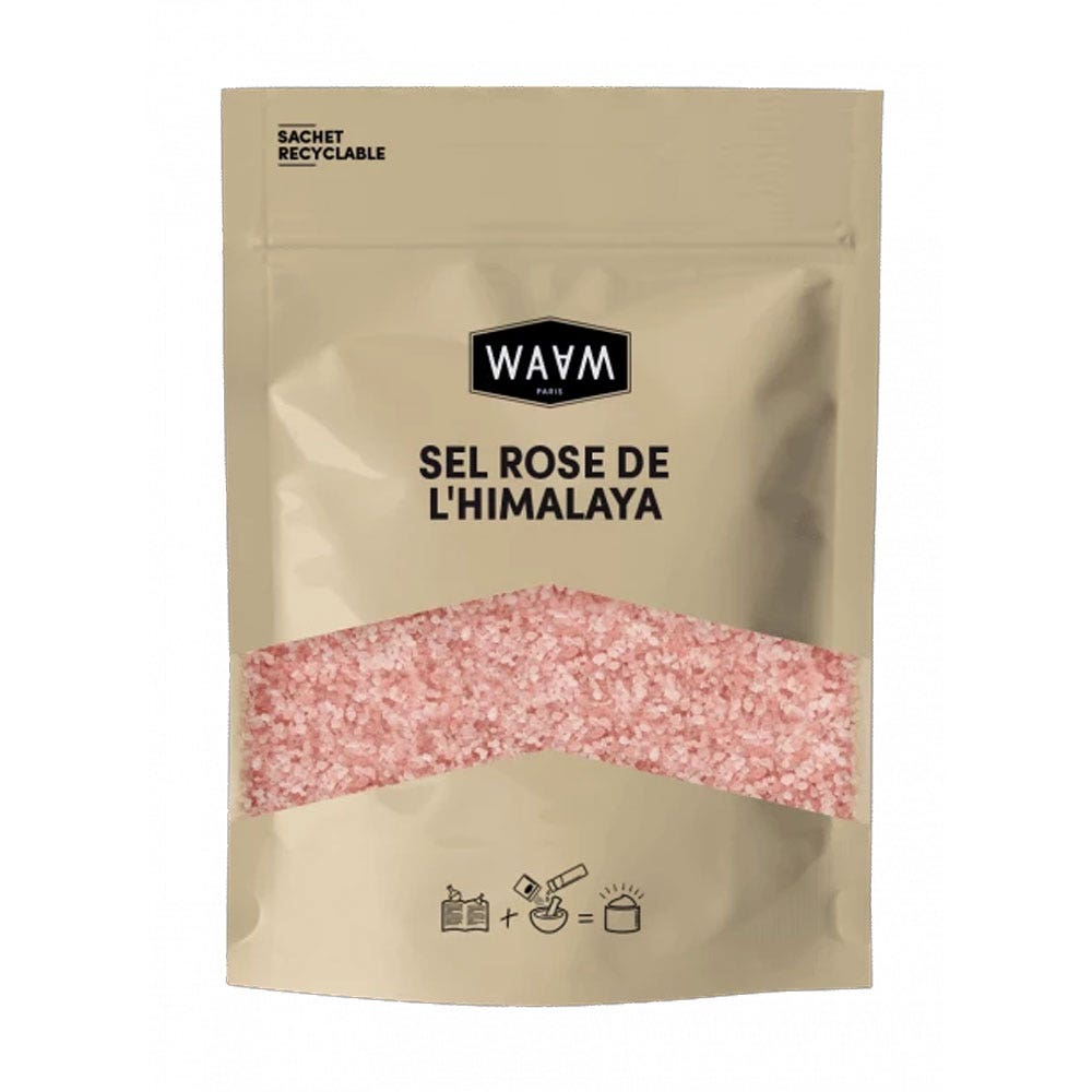 Waam Sal rosa del Himalaya Baño y Exfoliante 500g