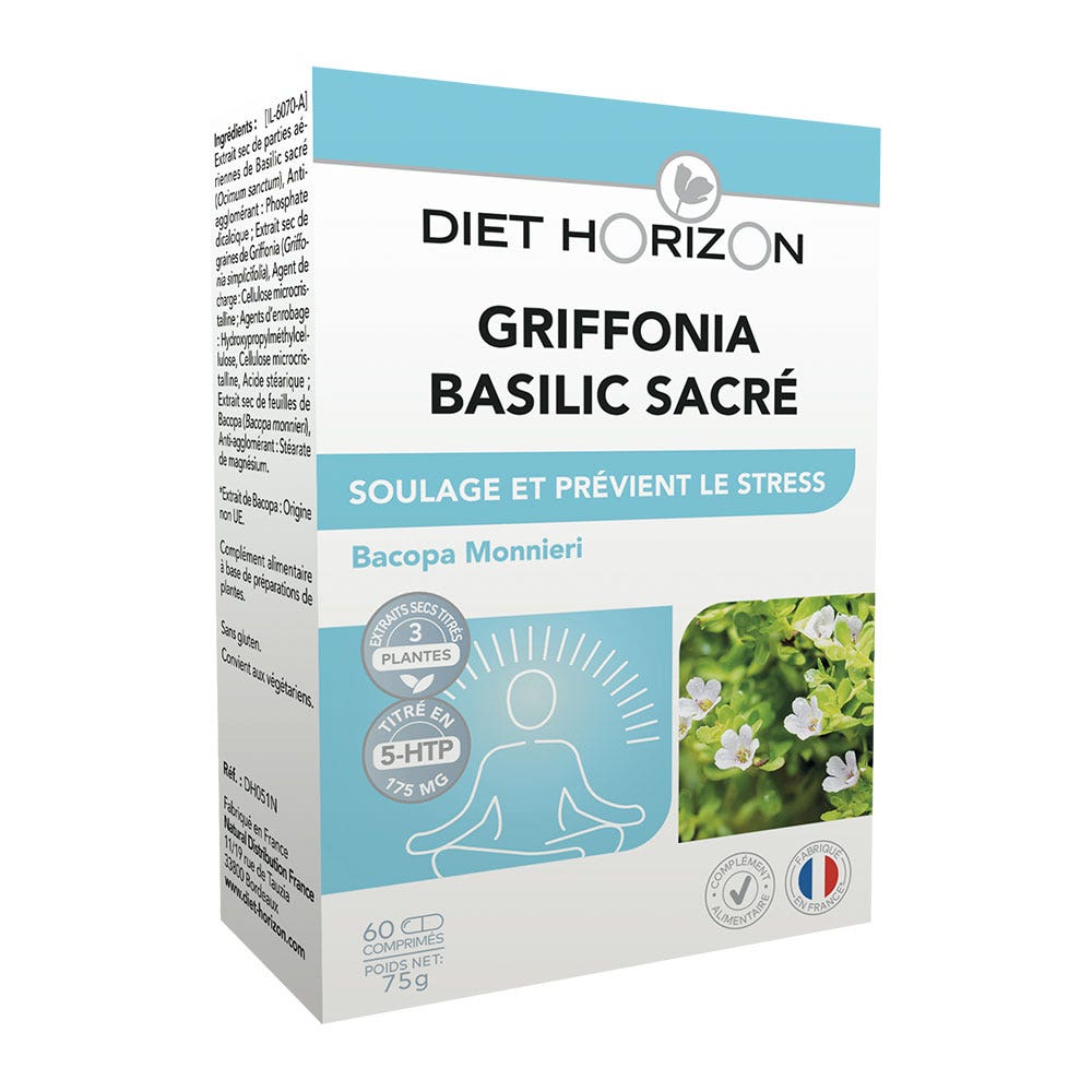 Diet Horizon Griffonia y basilic sacré 60 comprimidos