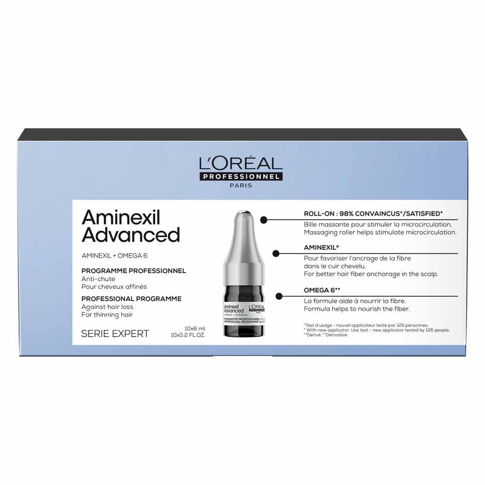 L'Oréal Professionnel Aminexil Advanced Anticaída del cabello 10x6ml