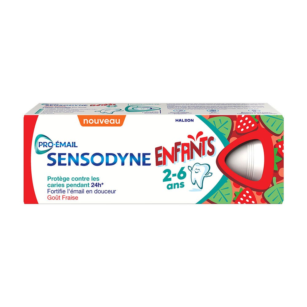 Sensodyne Pro-Esmalte Pasta dentífrica infantil 6-12 años Fresa 50 ml