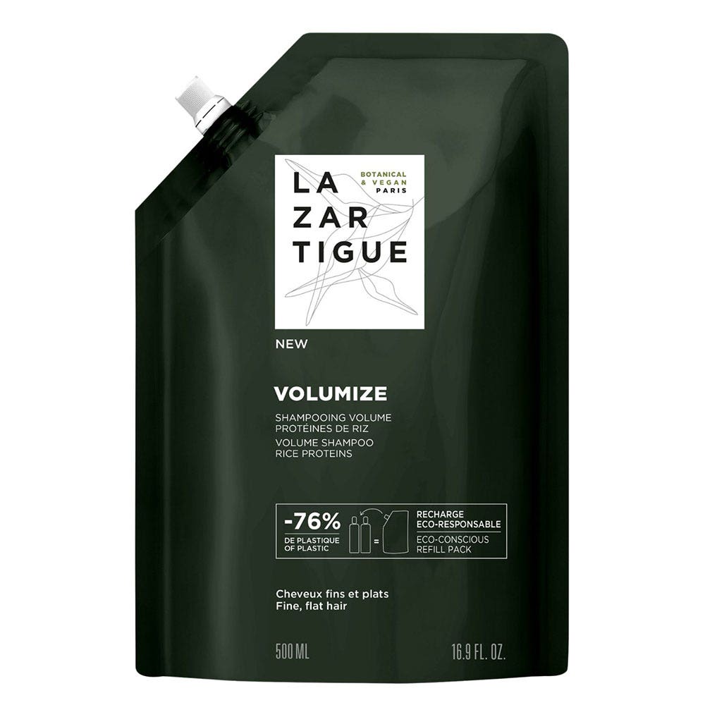 Lazartigue Volumize Recarga ecológica champú volumizador cabello fino y lacio 500 ml