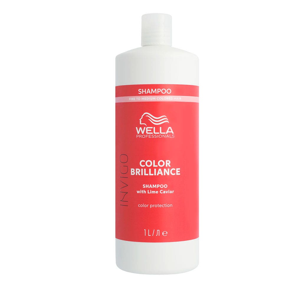 Wella Professionals Invigo Color Brilliance Champú para cabello teñido cabello fino a medio 1 l