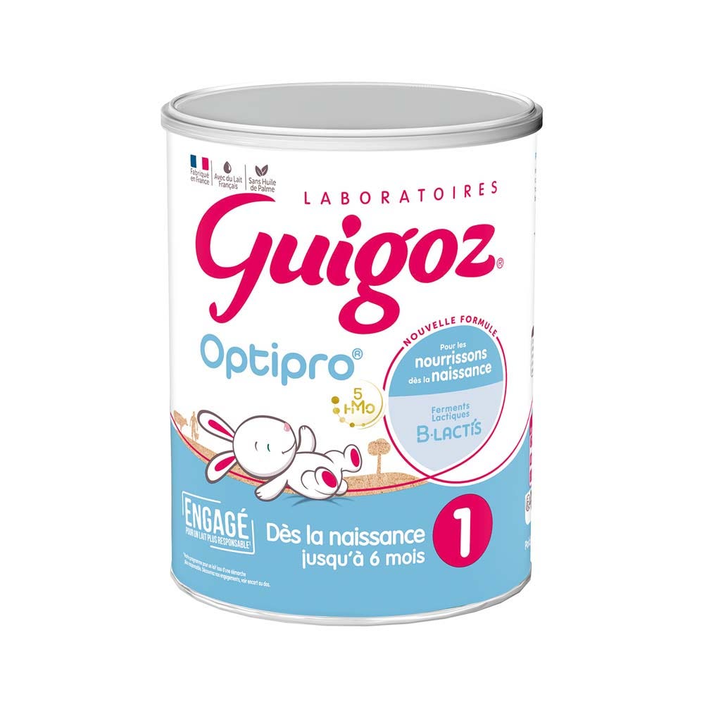 Guigoz Optipro Leche En Polvo 1 0-6 Meses 0-6 Mois 800g