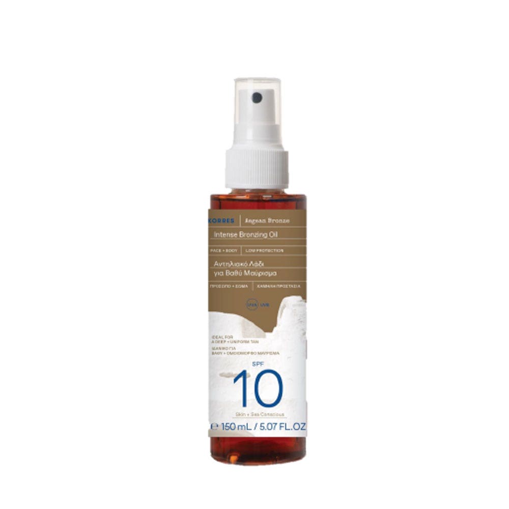 Korres Aegean Bronze Aceite Solar Bronceador SPF10 150 ml
