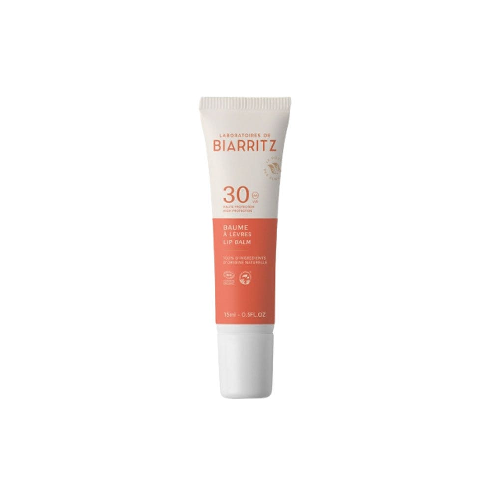 Laboratoires De Biarritz Solares Bálsamo Labial Alta Protección Mar y Montaña SPF30 Bio Algamaris Haute Protection 15ml