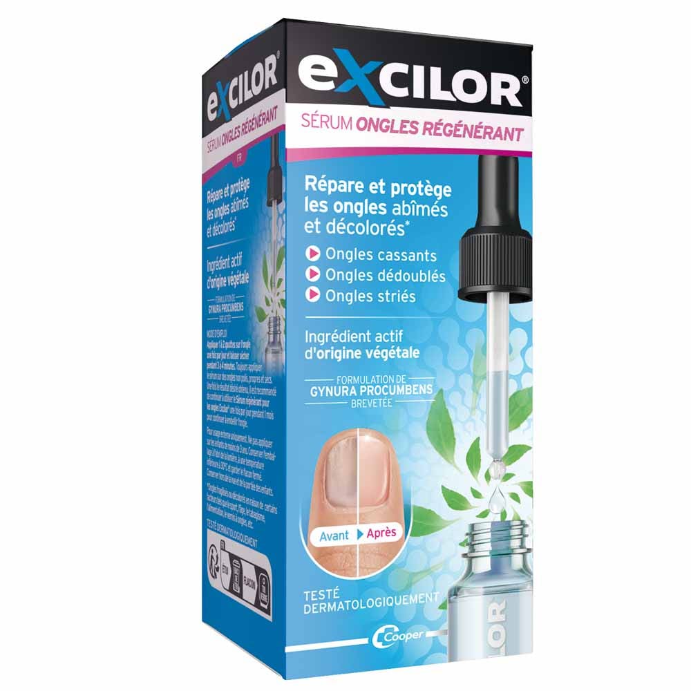 Excilor Sérum regenerador repara y protege las uñas dañadas 10 ml