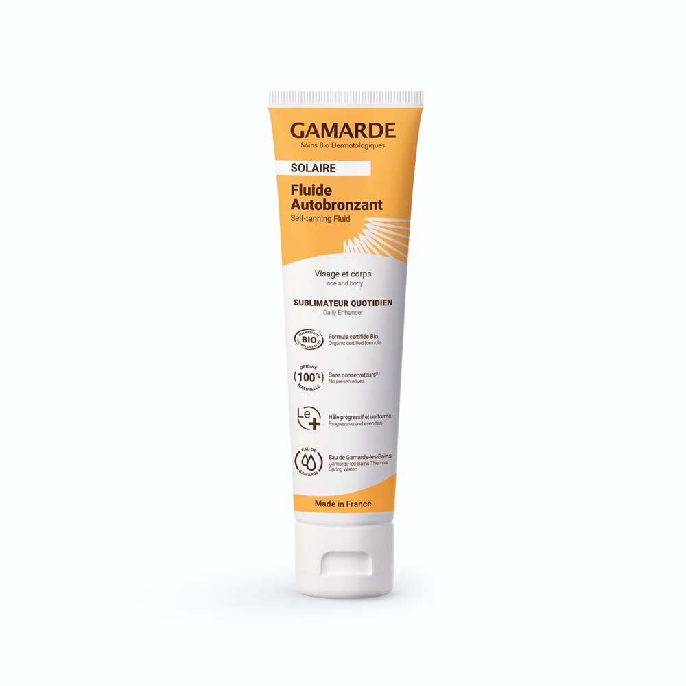 Gamarde Solar Fluido autobronceador sublimador bio 100 ml