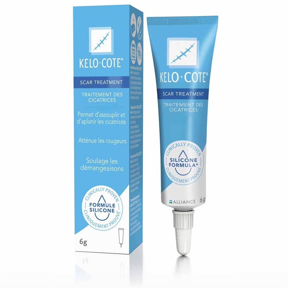 Kelo-cote Gel de silicona para el tratamiento de cicatrices 6 g