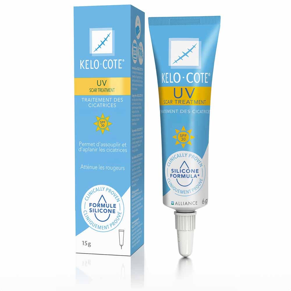 Kelo-cote Uv Spf30 Gel Para Cicatrices Silicona Uv 15g