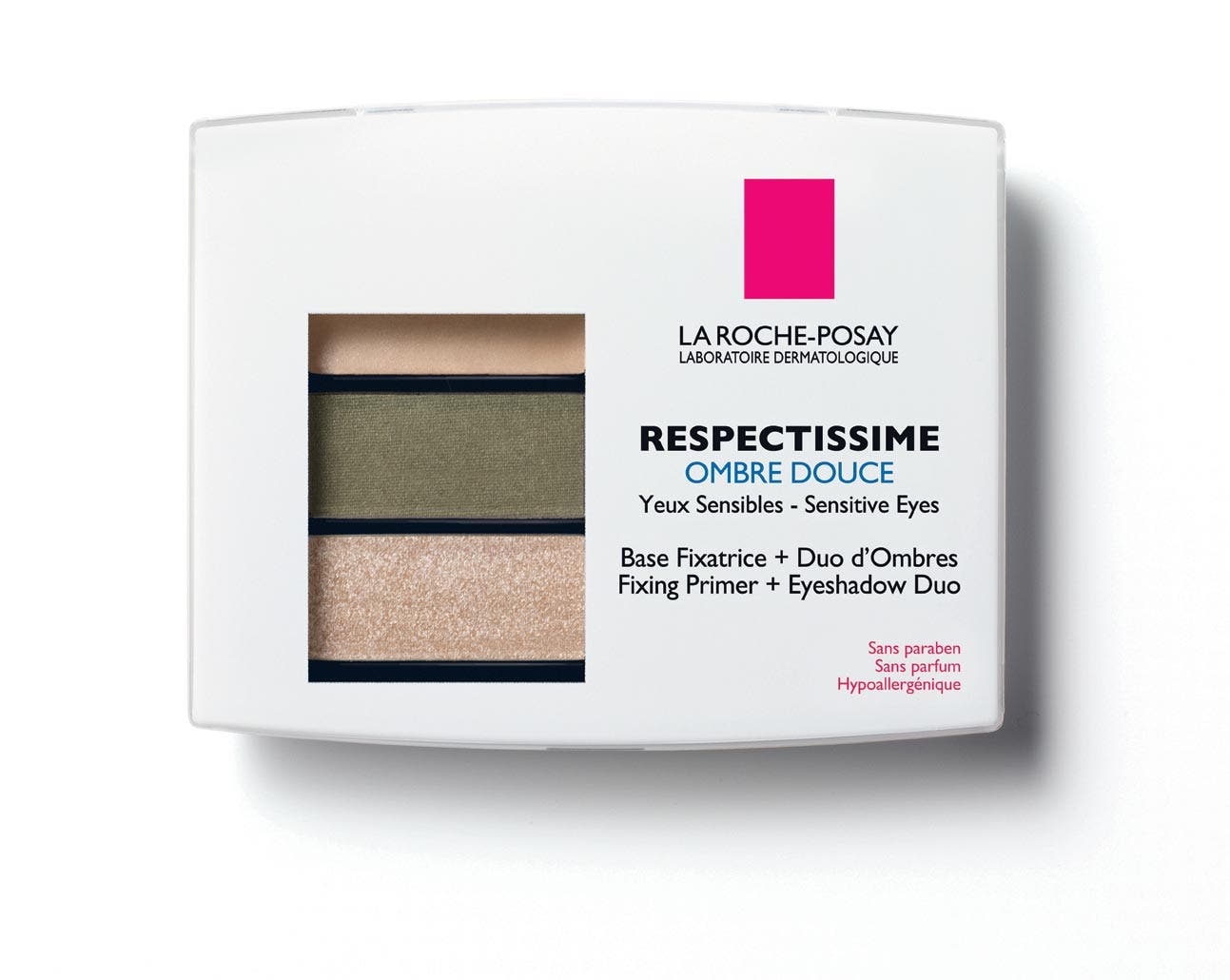 La Roche-Posay Ojos Base Fijadora Y Duo De Sombras 03 Smoky Verde