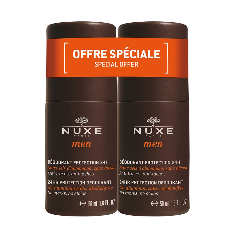 Nuxe Men Deo Protect 24h Dúo 2x50ml