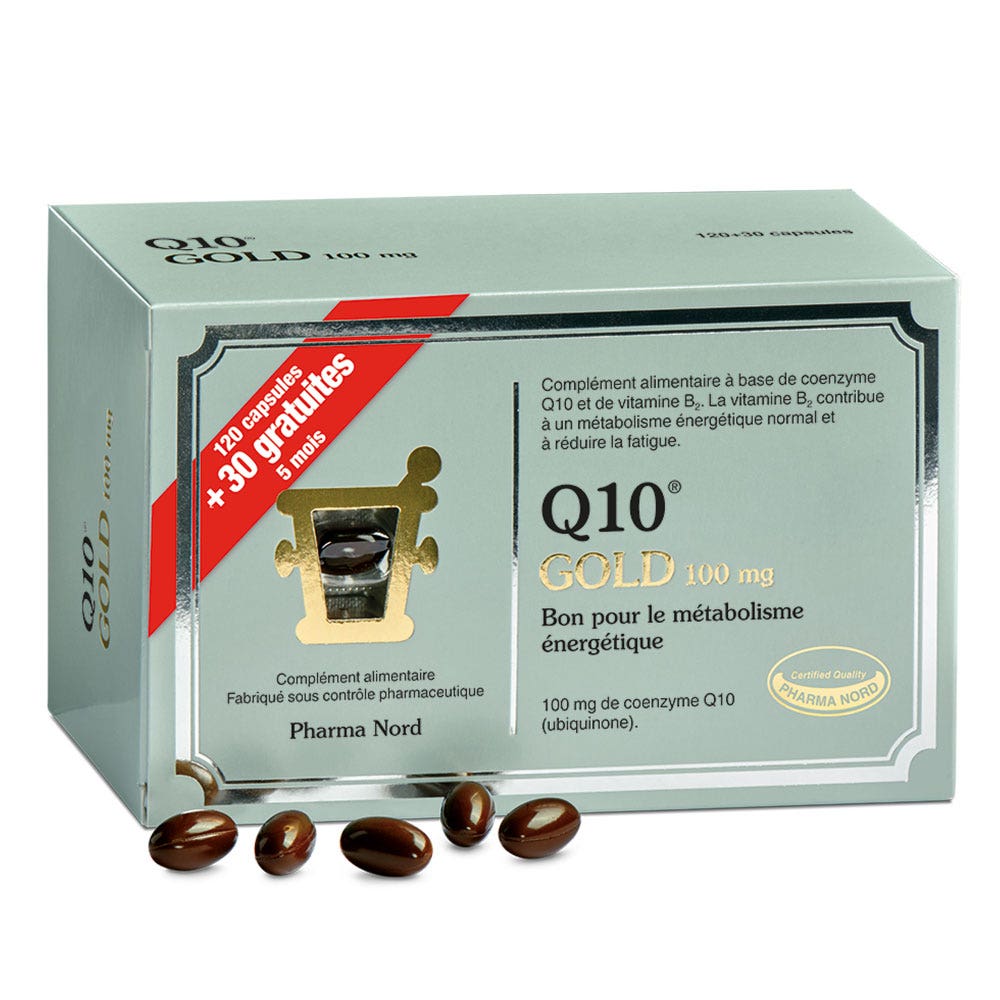 Pharma Nord Q10 Gold 120 + 30 cápsulas