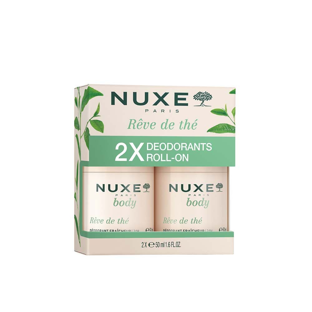 Nuxe Body Rêve de thé® Desodorante roll-on frescor 2 x 50 ml