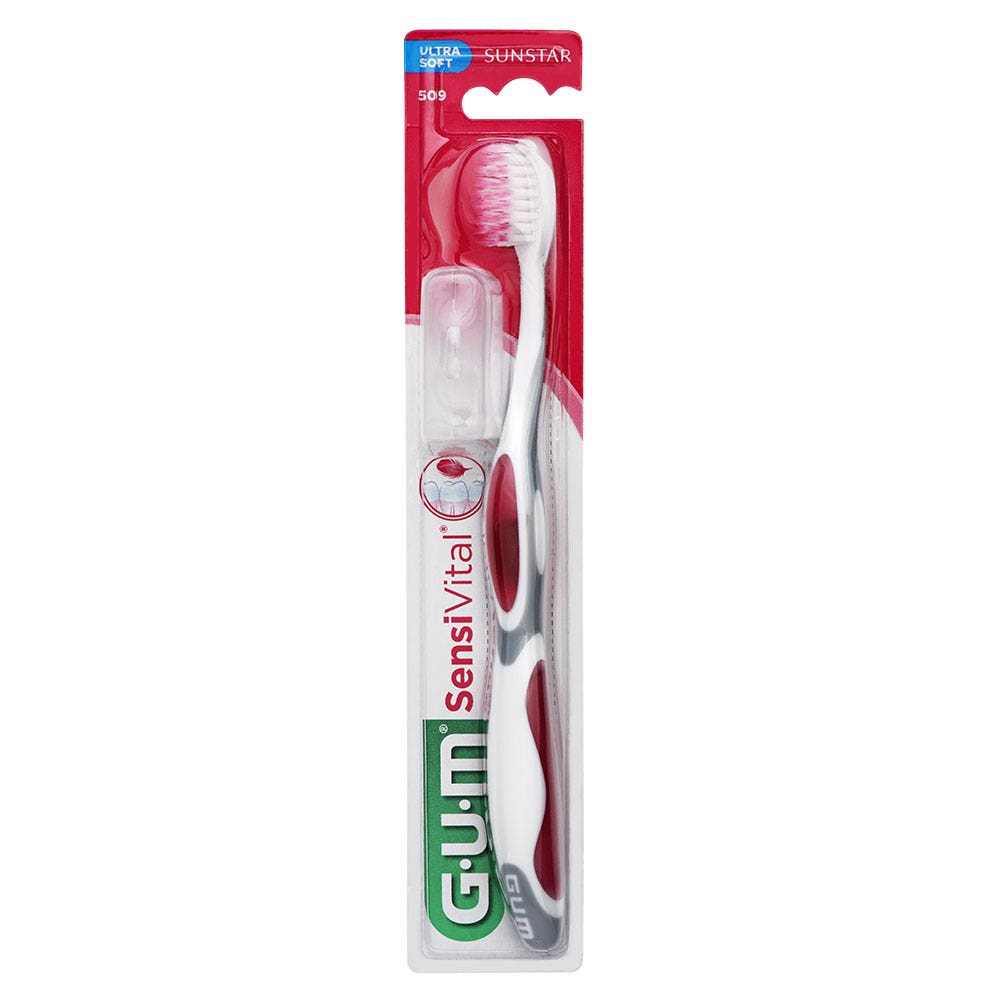 Gum SensiVital+ Cepillo De Dientes 509 Sunstar Sensivital Ultrasuave