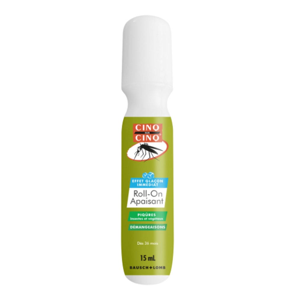 Cinq Sur Cinq Roll-on calmante con efecto carámbano instantáneo 15 ml