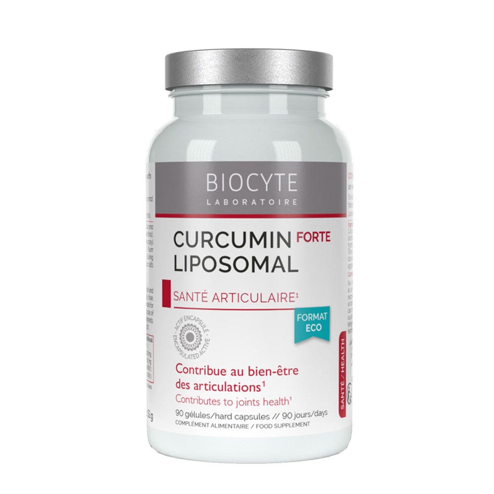 Biocyte Salud Cúrcuma forte liposomal salud articular 90 cápsulas