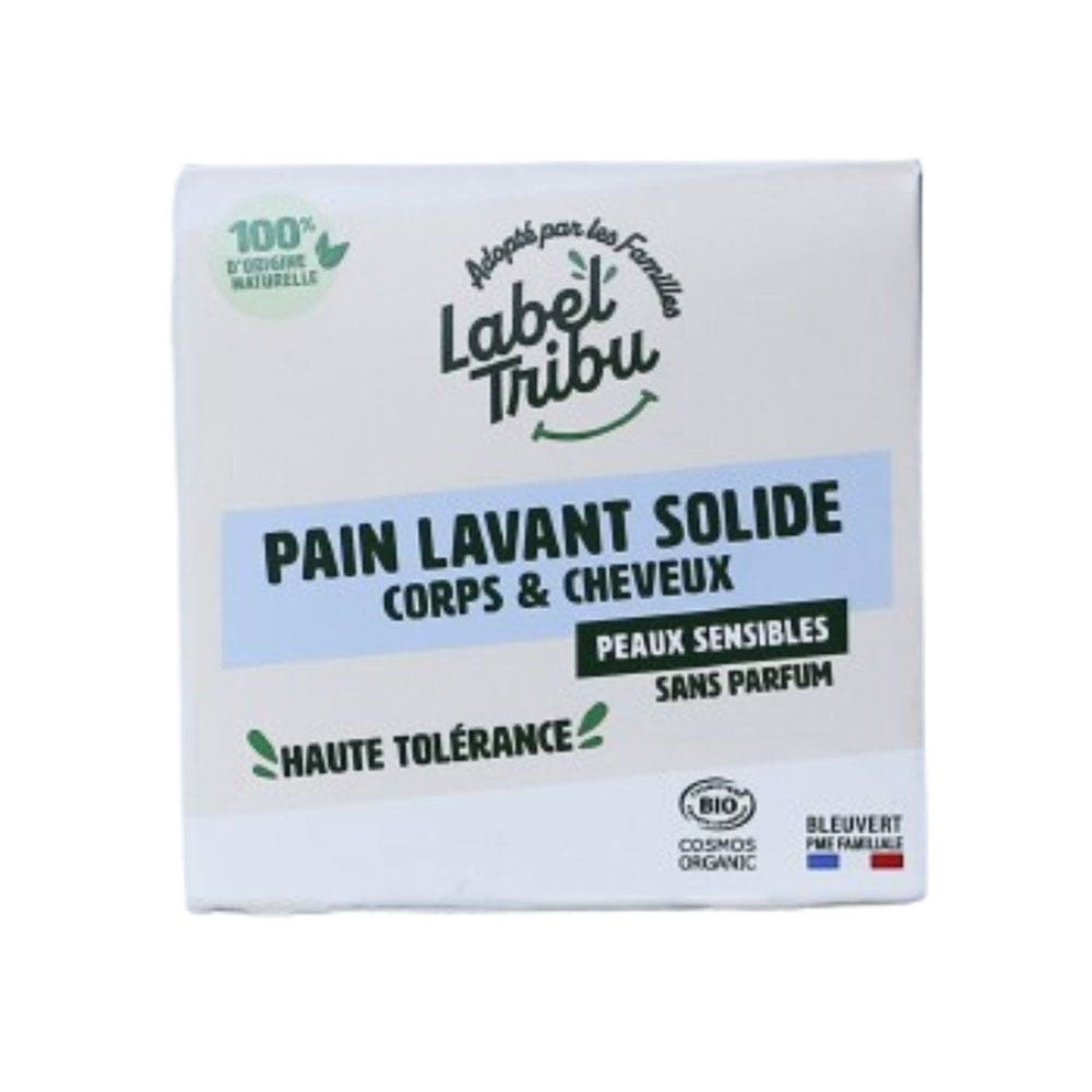 Label Tribu Limpiador corporal y capilar sin perfume 110g